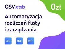 CSV.cab - Automatyzacja rozliczeń floty Uber, Bolt i Freenow.